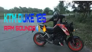 KTM DUKE 125 RPM sound🔊