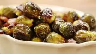 How to Make Maple Roasted Brussels Sprouts with Bacon | Thanksgiving Recipes | Allrecipes.com