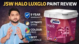 Jsw Helo Luxglo Emulsion Paint Review | Jsw Paint | Jsw Luxglo Paint | #thepaintguru