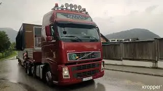 Verladen, Transport und Entladen der mobilen Hühnerställe von KROPPER.