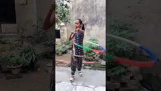 Yeshu ke naam me shifa hai..#Unnaty #playing hullahoop #Worship song #Jesus