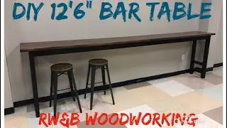 Bar Table Build (DIY) PART 1!