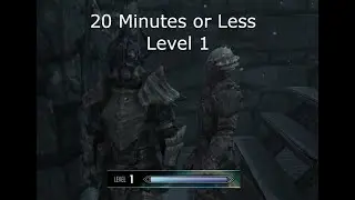 Skyrim Full Dragonplate на первом уровне
