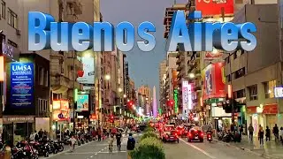 How it was: BUENOS AIRES Argentina CORRIENTES Street Travel