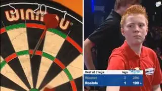 Dutch Open Darts 2013 Juniors Boys Final Roelofs VS Wester