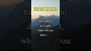 Legendary Coach Quotes: Motivation for Success!  #shorts