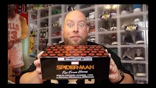July 2019 Spider-Man Marvel Collector Corps Mystery Subscription Box with 2 Exclusive Funko Pop