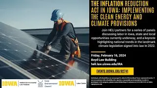 Inflation Reduction Act in Iowa: Implementing the Clean Energy and Climate Provisions