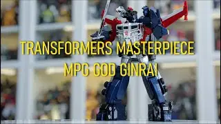 Takara MPG 14 God Bomber and MPG God Ginrai Transformers figures