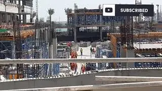 Construction Site Fire Drill (Very Good Safety Practice)