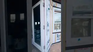 Mahogany French Door Installation #doors #frenchdoor #installation #renovation #wooddoors #custom