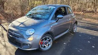 2012 Fiat 500 Sport Automatic w/ 12k Miles POV Test Drive/Review