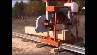 Scierie Mobile &agrave; Bande LumberLite ML26 de Norwood (Pr&eacute;d&eacute;cesseur du LumberMate LM29)