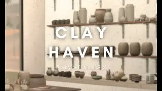 Building in the Sims 4 | Pottery Studio - Clay Haven 🤍