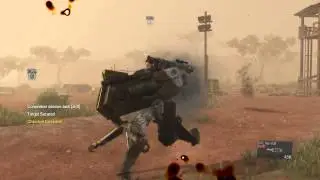 METAL GEAR SOLID V:D-Walker vs The Skulls.