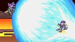 Goku (super saiyan god) vs frieza (full power) | power warriors