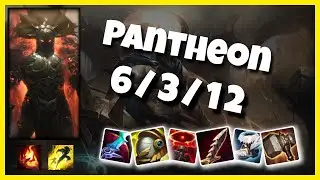 Pantheon vs Alistar KOREAN Challenger SUPPORT (6/3/12) Gameplay Replay - Patch 10.23