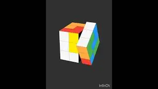 Rubix cube in unknown pattern #viral #shortsfeed #oscar #shorts #world #newpattern #popular