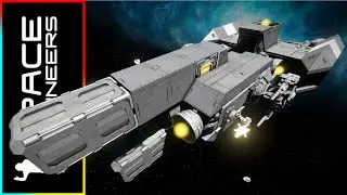 The Razor Class Gunboat Frigate! - Space Engineers