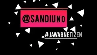 Sandiuno #JawabNetizen Tips Agar Tidak Takut Menikah.