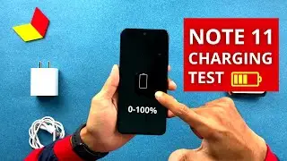 Redmi Note 11 Battery Charging Test | Note 11 0 to 100 Charging Test