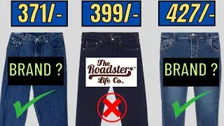 Best denim jeans under 500|| Roadster vs Others brand || Full review & unboxing ||