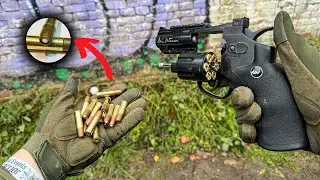 Scaring the @#%$ out of Players with Realistic Airsoft Revolver!
