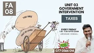 Unit 03 - Focus Area 08 - Taxes - Arshad Ismail - AL Economics