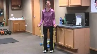 Dr. Glenn Hyman's Denver Chiropractic Center- Band walking for hip strength