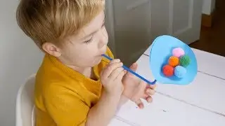 Blowing Activity For Toddlers
