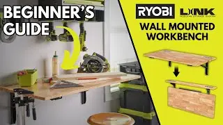 How to Install the RYOBI Wall Mounted Stowaway Workbench