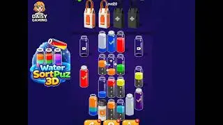 Water SortPuz 3D Level 20 Walkthrough