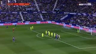 Gol de Levante contra Barcelona 1-0 Cabaco