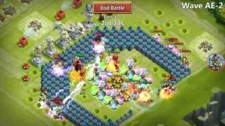 Castle Clash HBM AE victory!!