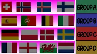 Official Flag Band - Women's Euro 2025 | Your Favorite Flag?