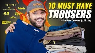 Top 10 Best Smart Casual Trousers/Pants for Men 🔥 Korean Minimal Pants Haul 2025 | ONE CHANCE