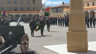 Celebración de San Hermenegildo en el Cuartel Sancho Ramírez de Huesca
