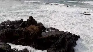 Waves Crashing- Pigeon Point Lighthouse