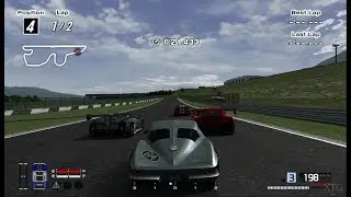 [#1063] Gran Turismo 4 - Chevrolet Corvette Z06 (C2) Race Car '63 PS2 Gameplay HD