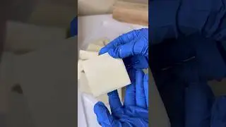 How to make Tallow Cold Process Soap #soapmaking #coldprocesssoap #shorts