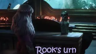 Dragon Age: The Veilguard - Rook's skull urn memento [Mourn Watch-Elf]