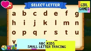 ABC Kids Game Small Letter Tracing a to z - Lowercase Letters for Preschoolers, Kindergarten, Kids
