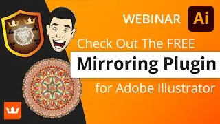WEBINAR - FREE Illustrator Reflection Tool | Native Repeats vs. the FREE MirrorMe plugin