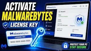 Malwarebytes Premium Activation Tutorial - QUICK!
