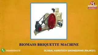 Briquetting And Dryer Machines By Global Agrotech Engineering, Rajkot