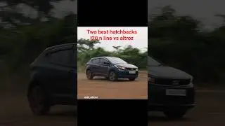 tata altroz vs i20 n line stability test - #tata #hyundai