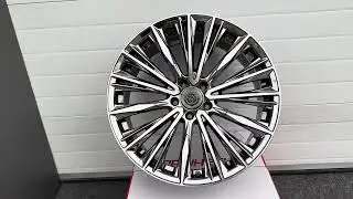 Диски Wheelegend ULF10 20 8.5J +38 5X114.3 73.1 вес 13,9kg Black Chrome Machine Face