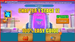 Lords Mobile Chapter 1 stage 12|Vergeway Chapter 1 stage 12 easiest Guide