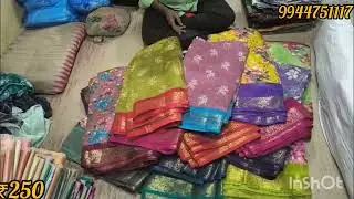 DOLO cotton joint saree 💥₹250💥 Surat sarees old Washermenpet 