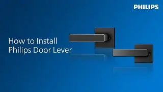 How to install Philips door lever 2.0